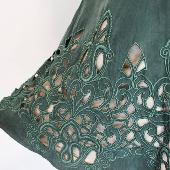 Anthropologie Lace Cutout Tunic - Picture 7 of 8